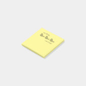 3 Kleine vogels Post-it notities Post-it® Notes (Schuin)