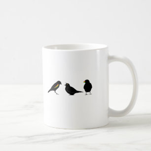 3 kleine vogeltjes per erndub koffiemok