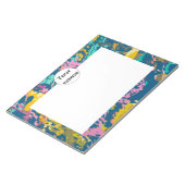 3 kleuren textuur notitieblok (Schuin)