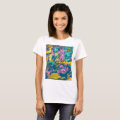 3 kleuren textuur t-shirt (Voorkant volledig)