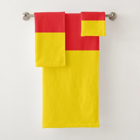 3 kleurencombinatie, vlag bad handdoek (Insitu)