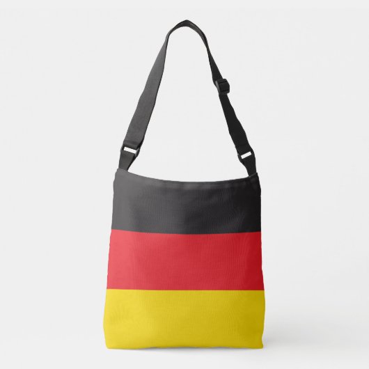 3 kleurencombinatie, vlag crossbody tas (Voorkant)