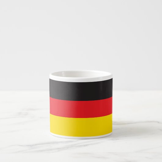 3 kleurencombinatie, vlag espresso kop (Voorkant)