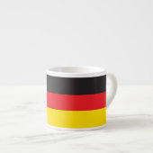 3 kleurencombinatie, vlag espresso kop (Voorkant rechts)