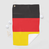 3 kleurencombinatie, vlag golfhanddoek (Insitu)