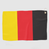 3 kleurencombinatie, vlag golfhanddoek (Horizontaal)