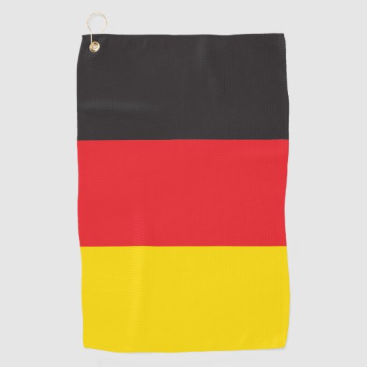 3 kleurencombinatie, vlag golfhanddoek (Voorkant)