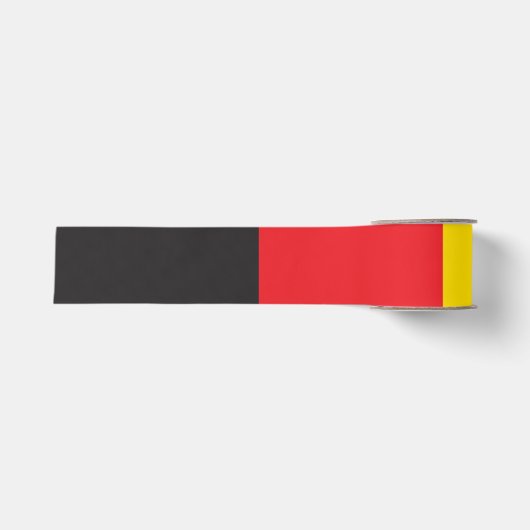 3 kleurencombinatie, vlag grosgrain lint (Voorkant)