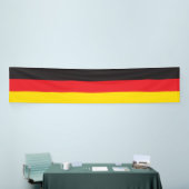 3 kleurencombinatie, vlag spandoek (Beurs)