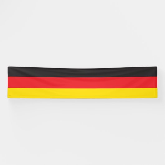 3 kleurencombinatie, vlag spandoek (Horizontaal)