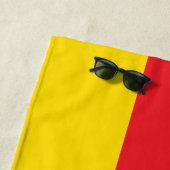 3 kleurencombinatie, vlag strandlaken (In situ)
