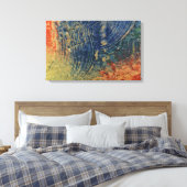 3 kleurenverf canvas afdruk (Insitu (Slaapkamer))