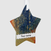 3 kleurenverf ornament (voorkant)