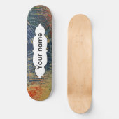 3 kleurenverf persoonlijk skateboard (Voorkant)