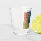 3 kleurenverf shot glas (Links)