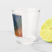 3 kleurenverf shot glas (Rechts)