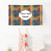 3 kleurenverf spandoek (Insitu)