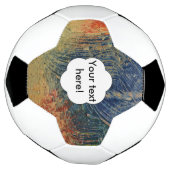 3 kleurenverf voetbal (Gedraaid)