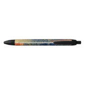 3 kleurenverf zwarte inkt pen (Achterkant)