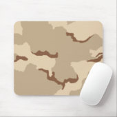 3-kleurenwoestijn Mousepad Muismat (Met muis)