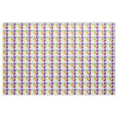 3 Kleurige Bloemen Stof (Yard (91,4 cm))