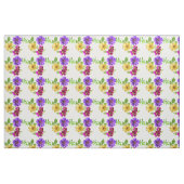 3 Kleurige Bloemen Stof (Fat Quarter)