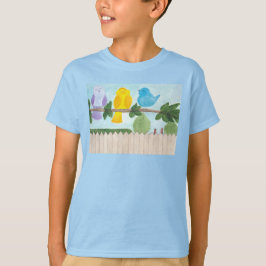 3 Kleurrijke Vogels T-shirt