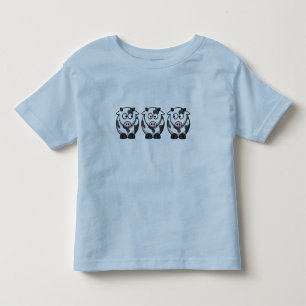 3 Koeien Toddler Ringer T-Shirt