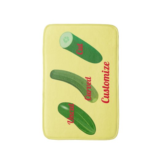 3 Komkommers Thunder_Cove Badmat (Voorkant Verticaal)