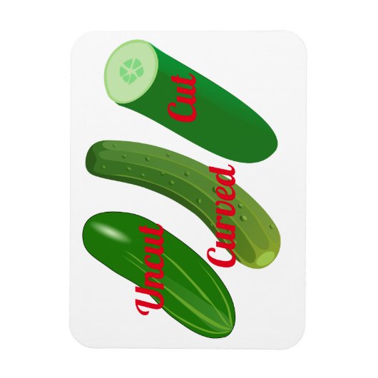 3 Komkommers Thunder_Cove Magneet (Verticaal)