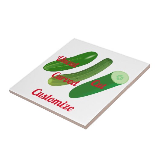 3 Komkommers Thunder_Cove Tegeltje (Zijkant)