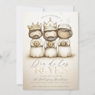 3 Koningen Dag Mexicaanse Día de los Reyes Party Kaart