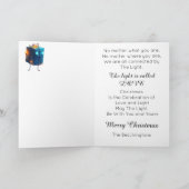 ** 3 Kosmische ogen die schijnen met liefde AP97 Bedankkaart (Binnen)