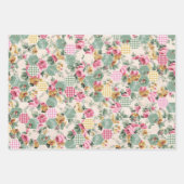 3 Koulage Katoen behangselpapier Ephemera-vellen Inpakpapier Vel (Voorkant 3)