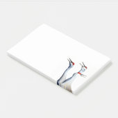 3 Kraanvogels Foto 10x6 Notities Post-it® Notes (Schuin)