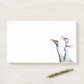 3 Kraanvogels Foto 10x6 Notities Post-it® Notes (Op bureau)