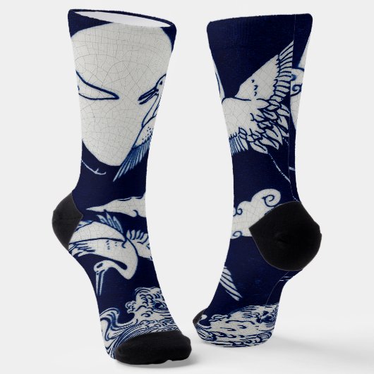 3 Kranen Sokken (Gebogen)