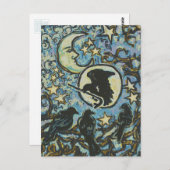 3 Krogen in Dusk, Art Briefkaart voor Crowbar (Voorkant / Achterkant)