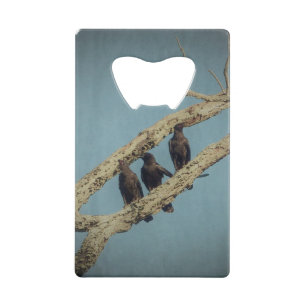 3 Krokoen Creditkaart Flessenopener