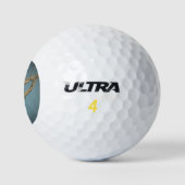 3 Krokoen Golfballen (Logo)