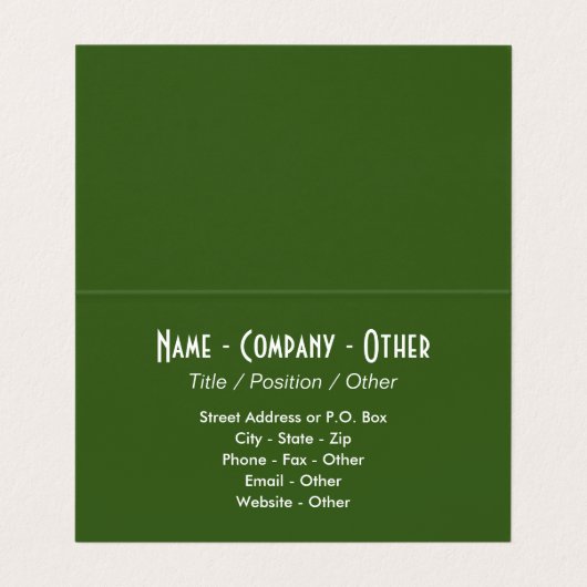 3 Kunst voor forelhuiden - Vliegvisserij Visitekaartje (Binnenkant ongevouwen)