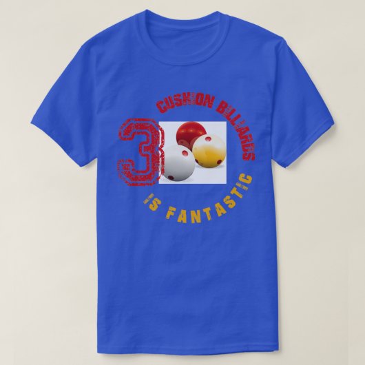 3 kussenmiljard is fantastisch t-shirt (Design voorkant)