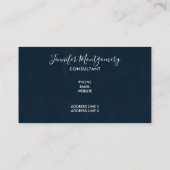 3 Kute Colorful Pastel Waterverf Butterflies Visitekaartje (Achterkant)