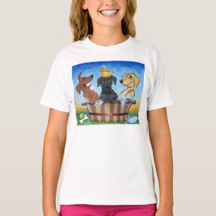 3 Labels in een Shirt voor buisleidingen