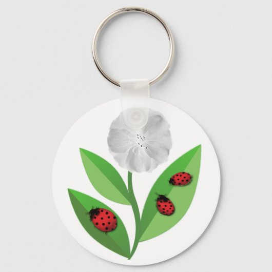 3 Ladybugs Sleutelhanger (Voorkant)