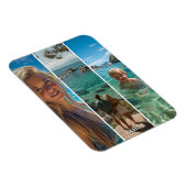3 Lange Verticale Strip Boho Foto Magneet (Rechterzijde)