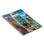 3 Lange Verticale Strip Boho Foto Notitieboek (Rechterzijde)