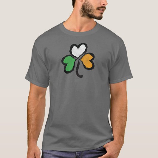 3 Leaf Clover T-shirt (Voorkant)