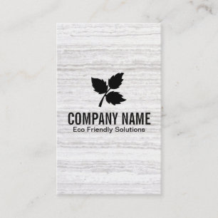 3 Leaf   Eco Friendly 2 / Textuur Visitekaartje