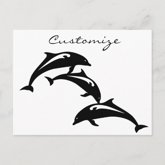 3 Leapingbruinvissen Thunder_Cove Briefkaart (Voorkant)